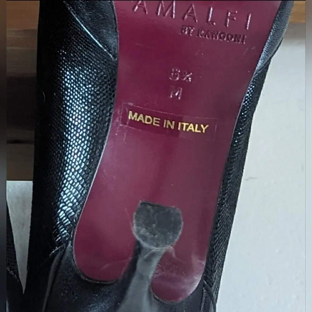 Amalfi by Rangoni Heels 6 ½ Witchy Romantic Whimsigoth Dark Academia Preppy Chic